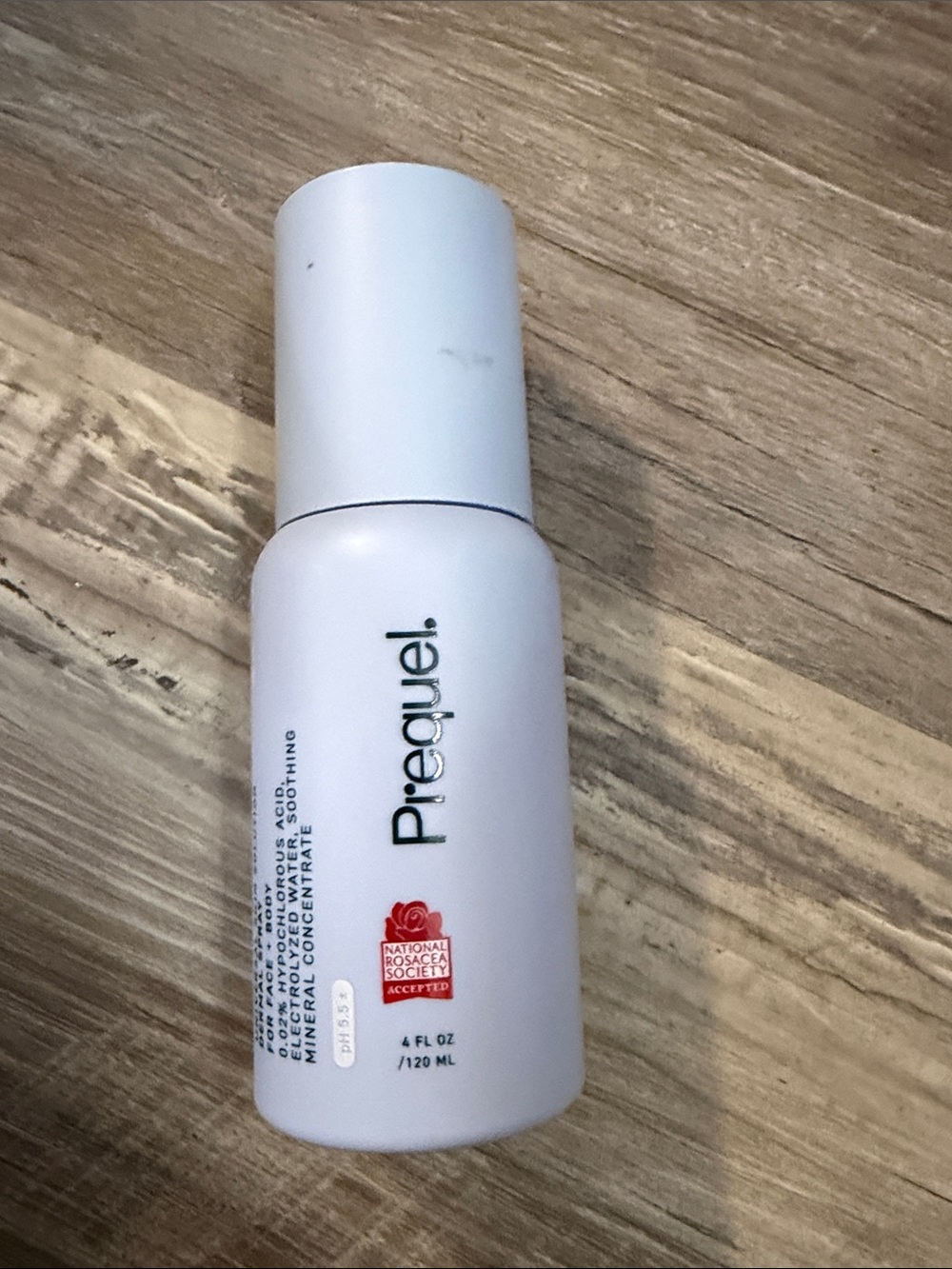 Prequel Skincare Mineral Concentrate - White Bottle